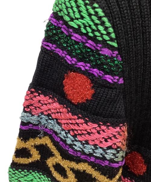 Christian Lacroix（クリスチャン ラクロワ）Christian Lacroix (クリスチャン ラクロワ) ニットセットアップ ブラック サイズ:38の古着・服飾アイテム
