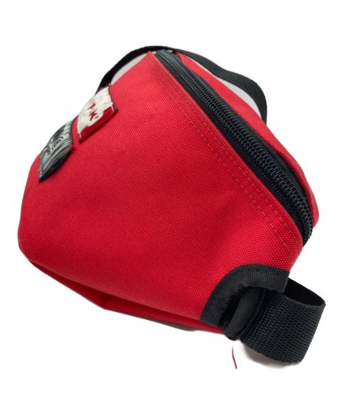 EASTPAK（イーストパック）EASTPAK (イーストパック) MM6 Maison Margiela (エムエムシックスメゾンマルジェラ) リバーシブルウエストバッグ ホワイト×レッドの古着・服飾アイテム