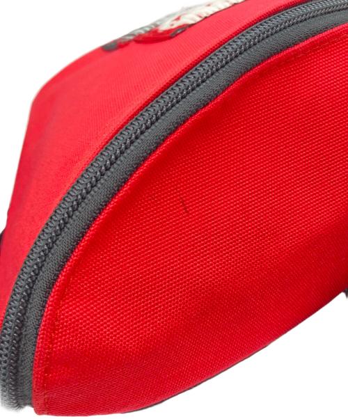 EASTPAK（イーストパック）EASTPAK (イーストパック) MM6 Maison Margiela (エムエムシックスメゾンマルジェラ) リバーシブルウエストバッグ ホワイト×レッドの古着・服飾アイテム