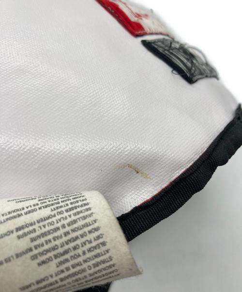 EASTPAK（イーストパック）EASTPAK (イーストパック) MM6 Maison Margiela (エムエムシックスメゾンマルジェラ) リバーシブルウエストバッグ ホワイト×レッドの古着・服飾アイテム