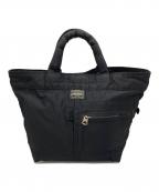 PORTERポーター）の古着「MINI TOTE BAG/ミニトートバッグ」｜ブラック