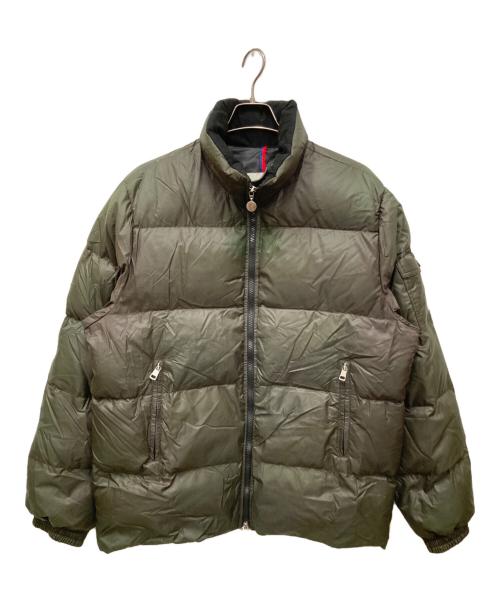 MONCLER（モンクレール）MONCLER (モンクレール) BAZILLE/バジーレダウンジャケット グリーン サイズ:3の古着・服飾アイテム
