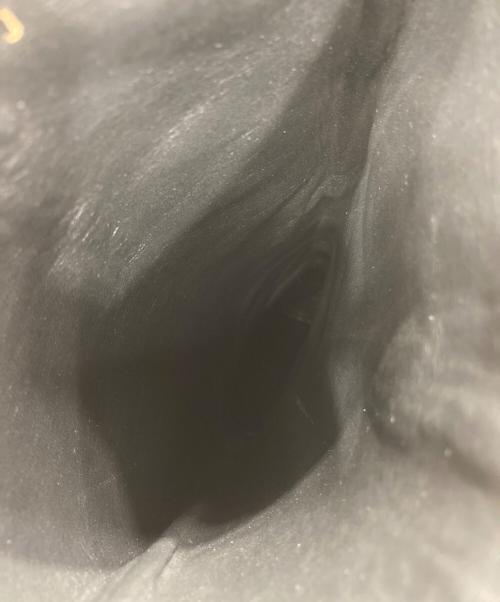 GUCCI（グッチ）GUCCI (グッチ) メタルプレートブロックヒールロングブーツ ブラック サイズ:36.5の古着・服飾アイテム