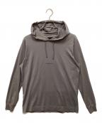 GIVENCHYジバンシィ）の古着「Classic Fit Printed Jersey Hoodie/クラシックフィットプリントジャージーフーディ」｜グレー
