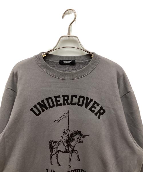 UNDERCOVER（アンダーカバー）UNDERCOVER (アンダーカバー) ユニコーンベアスウェット グレー サイズ:3の古着・服飾アイテム
