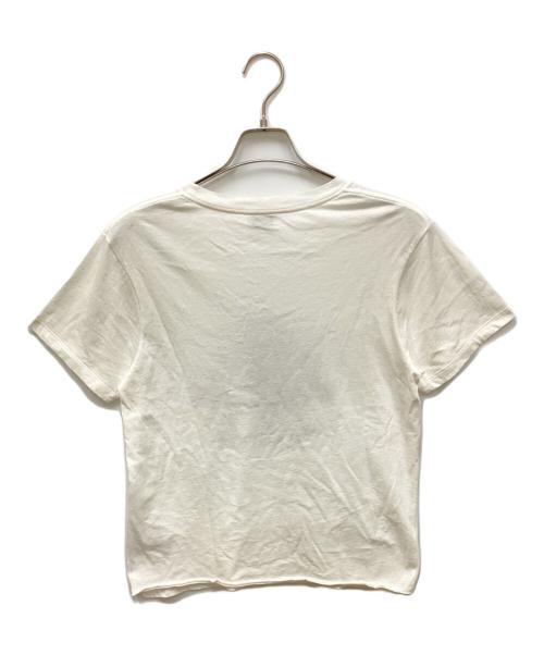 Saint Laurent Paris（サンローランパリ）Saint Laurent Paris (サンローランパリ) プリントTシャツ ホワイト サイズ:sの古着・服飾アイテム