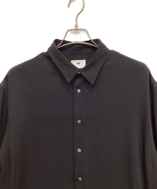 SOE BOOKS（ソーイブックス）SOE BOOKS (ソーイブックス) GEORGETTE H／S SHIRTS/半袖シャツ ブラックの古着・服飾アイテム