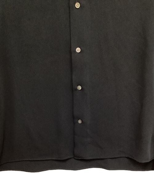 SOE BOOKS（ソーイブックス）SOE BOOKS (ソーイブックス) GEORGETTE H／S SHIRTS/半袖シャツ ブラックの古着・服飾アイテム