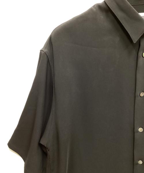 SOE BOOKS（ソーイブックス）SOE BOOKS (ソーイブックス) GEORGETTE H／S SHIRTS/半袖シャツ ブラックの古着・服飾アイテム