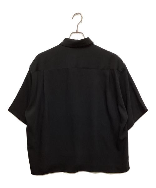 SOE BOOKS（ソーイブックス）SOE BOOKS (ソーイブックス) GEORGETTE H／S SHIRTS/半袖シャツ ブラックの古着・服飾アイテム