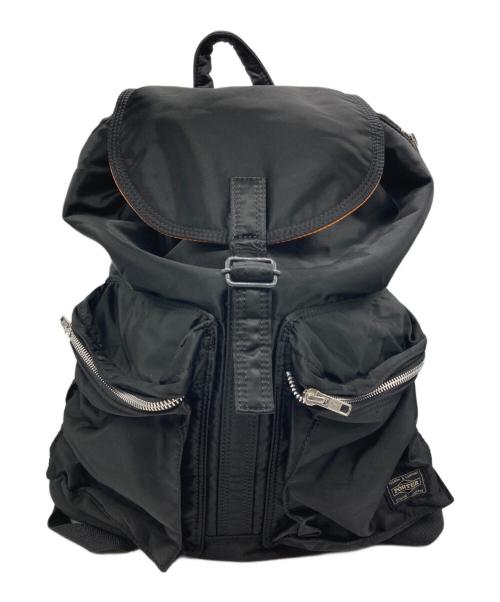 PORTER（ポーター）PORTER (ポーター) TANKER RUCK SUCK/タンカーラックサック ブラックの古着・服飾アイテム
