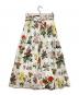 中古・古着 RACHEL ANTONOFF (レイチェル アントノフ) ビスチェ付花柄ロングスカート ホワイト サイズ:2：5000円