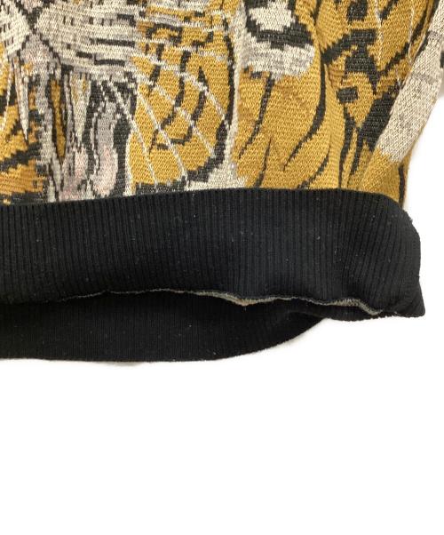 WACKO MARIA（ワコマリア）WACKO MARIA (ワコマリア) JACQUARD SWEATER/ジャカードスウェット ベージュ サイズ:Mの古着・服飾アイテム