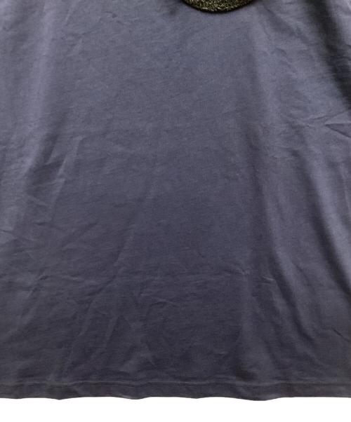 DIESEL（ディーゼル）DIESEL (ディーゼル) ロゴワッペンTシャツ ネイビー サイズ:Lの古着・服飾アイテム