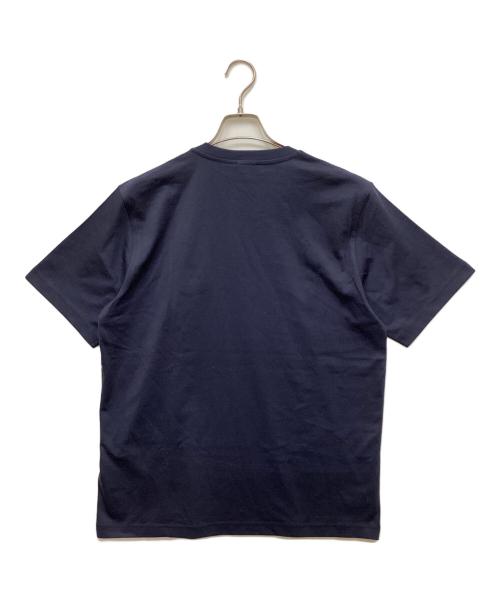 DIESEL（ディーゼル）DIESEL (ディーゼル) ロゴワッペンTシャツ ネイビー サイズ:Lの古着・服飾アイテム