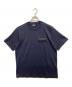 DIESEL（ディーゼル）の古着「ロゴワッペンTシャツ」｜ネイビー