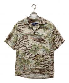 POLO RALPH LAUREN（ポロ・ラルフローレン）の古着「アロハシャツ」｜ベージュ