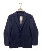 UNITED ARROWSユナイテッドアローズ）の古着「ポリエステル/T＆T シングル２ボタンジャケット」｜ネイビー
