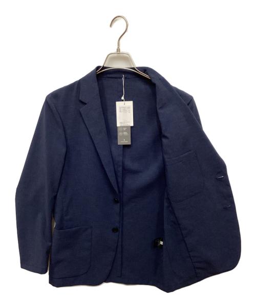 UNITED ARROWS（ユナイテッドアローズ）UNITED ARROWS (ユナイテッドアローズ) ポリエステル/T＆T シングル２ボタンジャケット ネイビー サイズ:S 未使用品の古着・服飾アイテム
