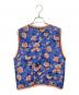 THE SHINZONE (ザ シンゾーン) フラワーキルティングベスト ブルー サイズ:FREE：8000円