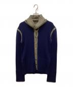 FENDIフェンディ）の古着「ニットカーディガン」｜ネイビー