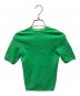 ALEXANDER WANG.T (アレキサンダーワンティー) リブジャガードニットTシャツ グリーン サイズ:XS：12000円