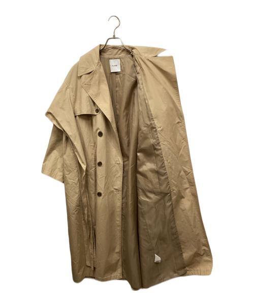 CLANE（クラネ）CLANE (クラネ) サイドリボントレンチコート ベージュ サイズ:1の古着・服飾アイテム
