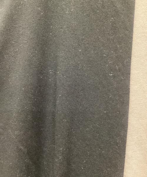 THE NORTHFACE PURPLELABEL（ザ・ノースフェイス パープルレーベル）THE NORTHFACE PURPLELABEL (ザ・ノースフェイス パープルレーベル) BEAMS (ビームス) ドッキングTシャツ ブラック サイズ:Mの古着・服飾アイテム