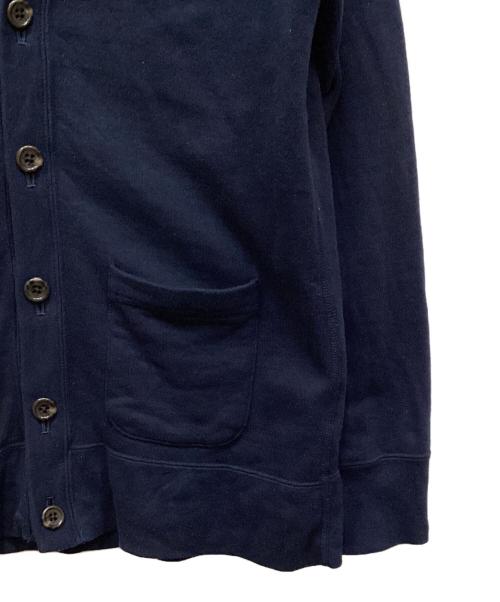 LOOPWHEELER（ループウィラー）LOOPWHEELER (ループウィラー) BEAMS (ビームス) Extra Light Plus Sweat Cardigan/スウェットカーディガン ネイビー サイズ:Sの古着・服飾アイテム