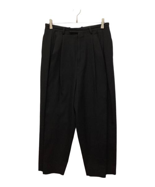 LAD MUSICIAN（ラッドミュージシャン）LAD MUSICIAN (ラッドミュージシャン) 3TUCK WIDE SLACKS/3タックワイドパンツ ブラック サイズ:44の古着・服飾アイテム