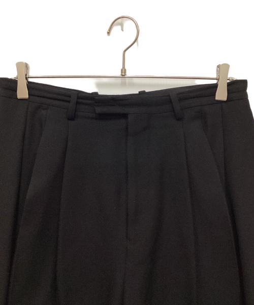 LAD MUSICIAN（ラッドミュージシャン）LAD MUSICIAN (ラッドミュージシャン) 3TUCK WIDE SLACKS/3タックワイドパンツ ブラック サイズ:44の古着・服飾アイテム
