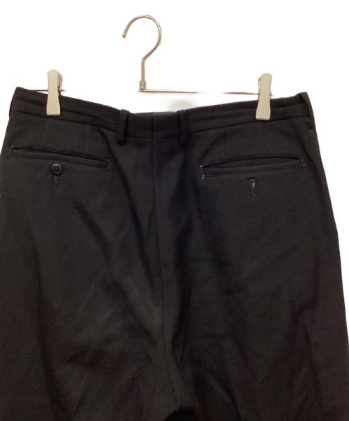 LAD MUSICIAN（ラッドミュージシャン）LAD MUSICIAN (ラッドミュージシャン) 2TUCK TAPERED WIDE SLACKS/2タックテーパードワイドスラックス ブラック サイズ:44の古着・服飾アイテム