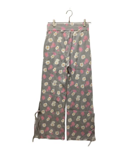 R.H.Vintage（ロンハーマン・ヴィンテージ）R.H.Vintage (ロンハーマン・ヴィンテージ) サイドリボンリブパンツ グレー サイズ:Sの古着・服飾アイテム