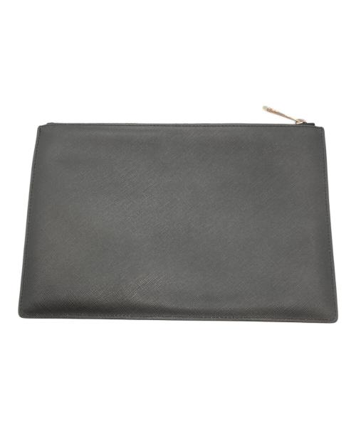 GIVENCHY（ジバンシィ）GIVENCHY (ジバンシィ) 'Pervert 17' Zip Pouch Clutch Bag/パーバート17ジップポーチクラッチバック ブラックの古着・服飾アイテム