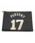 GIVENCHY（ジバンシィ）の古着「'Pervert 17' Zip Pouch Clutch Bag/パーバート17ジップポーチクラッチバック」｜ブラック