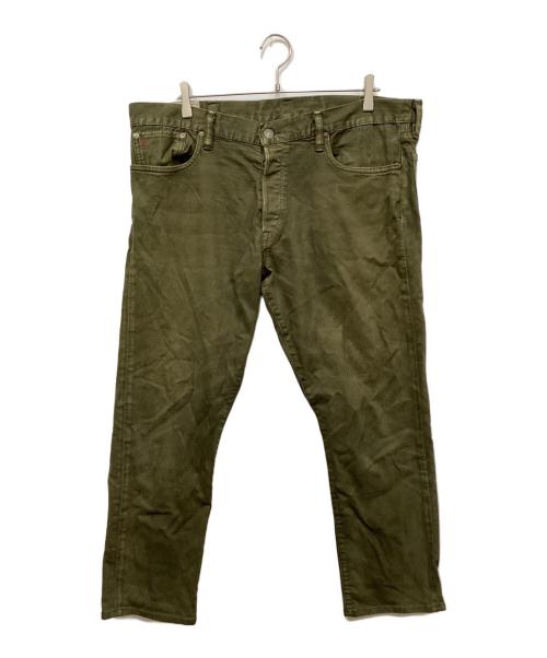 POLO RALPH LAUREN（ポロ・ラルフローレン）POLO RALPH LAUREN (ポロ・ラルフローレン) デニムパンツ オリーブ サイズ:38の古着・服飾アイテム