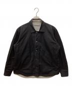 LACOSTEラコステ）の古着「リバーシブルアウターシャツ」｜ブラック