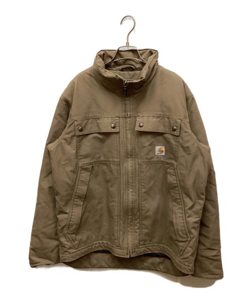 CarHartt（カーハート）CarHartt (カーハート) Quick Duck Woodward Traditional Jacket ブラウン サイズ:Mの古着・服飾アイテム