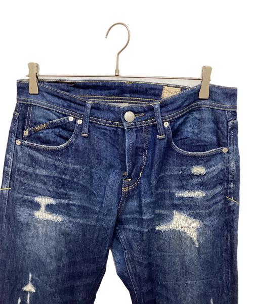 YANUK（ヤヌーク）YANUK (ヤヌーク) スリムストレート デニムパンツ インディゴ サイズ:30の古着・服飾アイテム