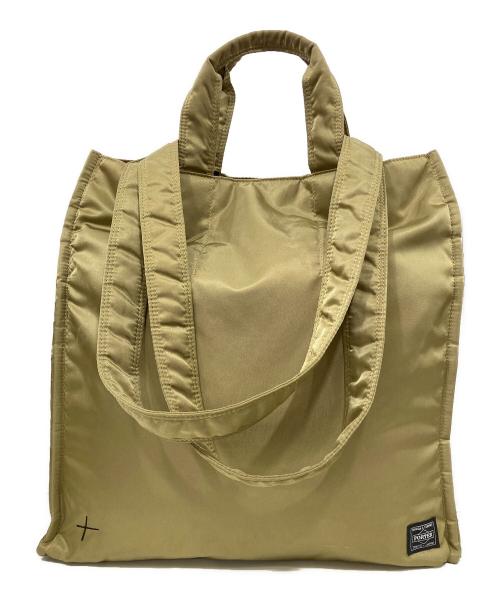 PORTER（ポーター）PORTER (ポーター) toogood (トゥーグッド) THE EDITOR TOTE/エディタートートバッグ カーキの古着・服飾アイテム
