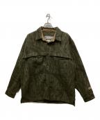 Columbiaコロンビア）の古着「総柄ジャガードジャケット/ソウガラ」｜オリーブ