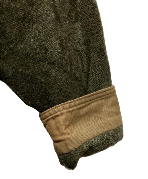 Columbia（コロンビア）Columbia (コロンビア) 総柄ジャガードジャケット/ソウガラ オリーブ サイズ:Lの古着・服飾アイテム