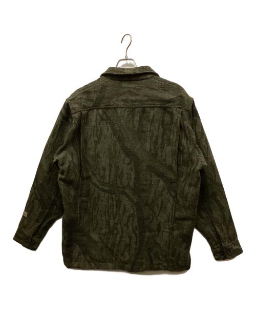 Columbia（コロンビア）Columbia (コロンビア) 総柄ジャガードジャケット/ソウガラ オリーブ サイズ:Lの古着・服飾アイテム