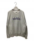 Champion×MoMAチャンピオン×モマ）の古着「リバースウィーブスウェット」｜グレー
