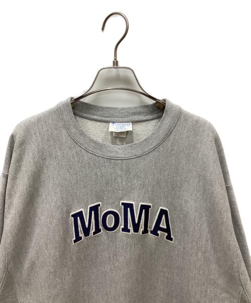 Champion（チャンピオン）Champion (チャンピオン) MoMA (モマ) リバースウィーブスウェット グレー サイズ:Lの古着・服飾アイテム