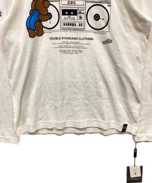 DOUBLE STANDARD CLOTHING（ダブルスタンダードクロージング）DOUBLE STANDARD CLOTHING (ダブルスタンダードクロージング) ラジカセベアプリントTシャツ ホワイト サイズ:FREEの古着・服飾アイテム