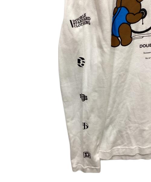 DOUBLE STANDARD CLOTHING（ダブルスタンダードクロージング）DOUBLE STANDARD CLOTHING (ダブルスタンダードクロージング) ラジカセベアプリントTシャツ ホワイト サイズ:FREEの古着・服飾アイテム