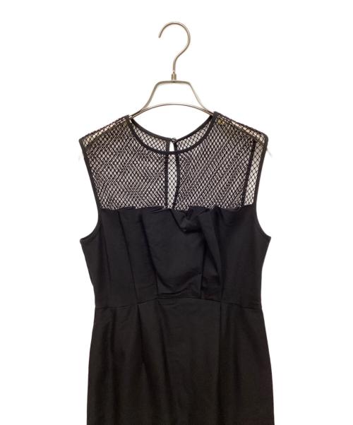 Ameri（アメリ）Ameri (アメリ) LADY LIKE FEATHER DRESS ブラック サイズ:Mの古着・服飾アイテム