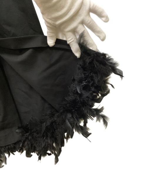 Ameri（アメリ）Ameri (アメリ) LADY LIKE FEATHER DRESS ブラック サイズ:Mの古着・服飾アイテム
