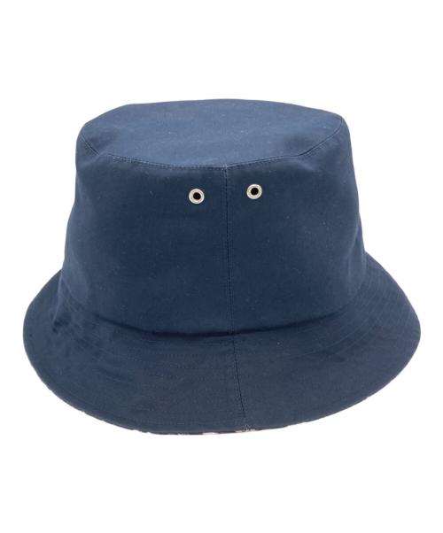 Christian Dior（クリスチャン ディオール）Christian Dior (クリスチャン ディオール) Teddy-D リバーシブル ボブハット ネイビー サイズ:58の古着・服飾アイテム